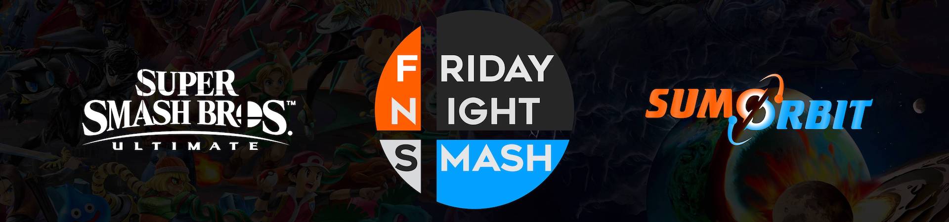 Friday Night Smash logo and banner